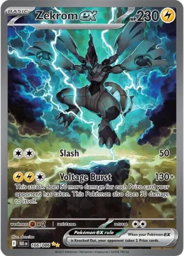 Zekrom trading card